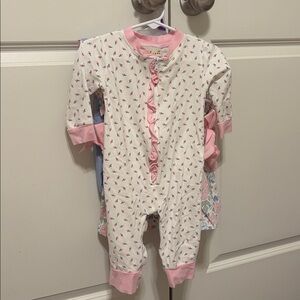 Babeeni Pink Floral Kids One Piece